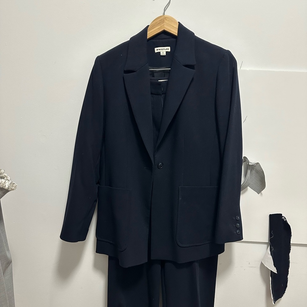 Whistles Elegant Black Blazer
